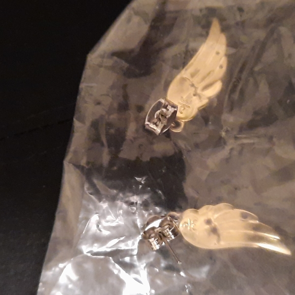 Diamond Wing Set Earrings and Necklace Absolutely Stunning! - Picture 7 of 7